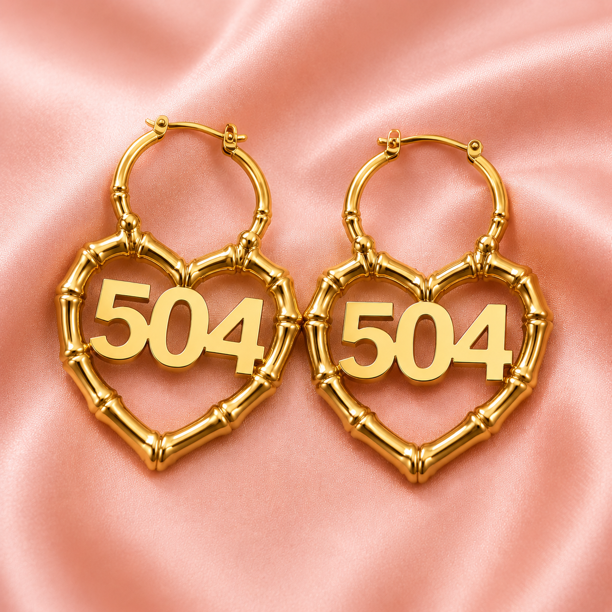 504 Bamboo Earrings