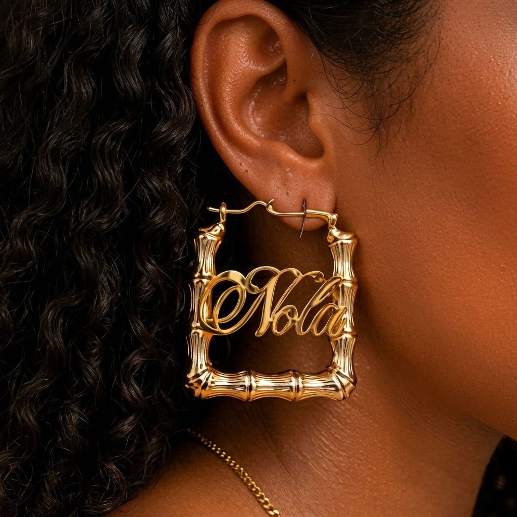 Nola Bamboo Earrings